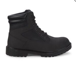 NEW Men's 10 Smith’s Workwear Black Lace-Up work Boots
